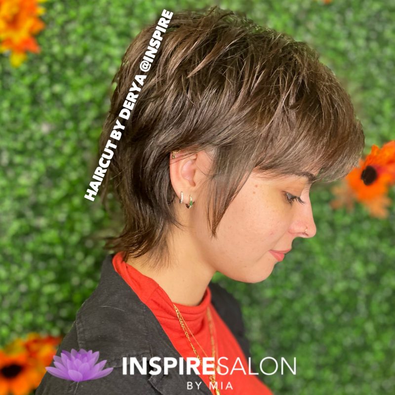 Haircut by Derya at Inspire Salon by Mia, Ft. Lauderdale