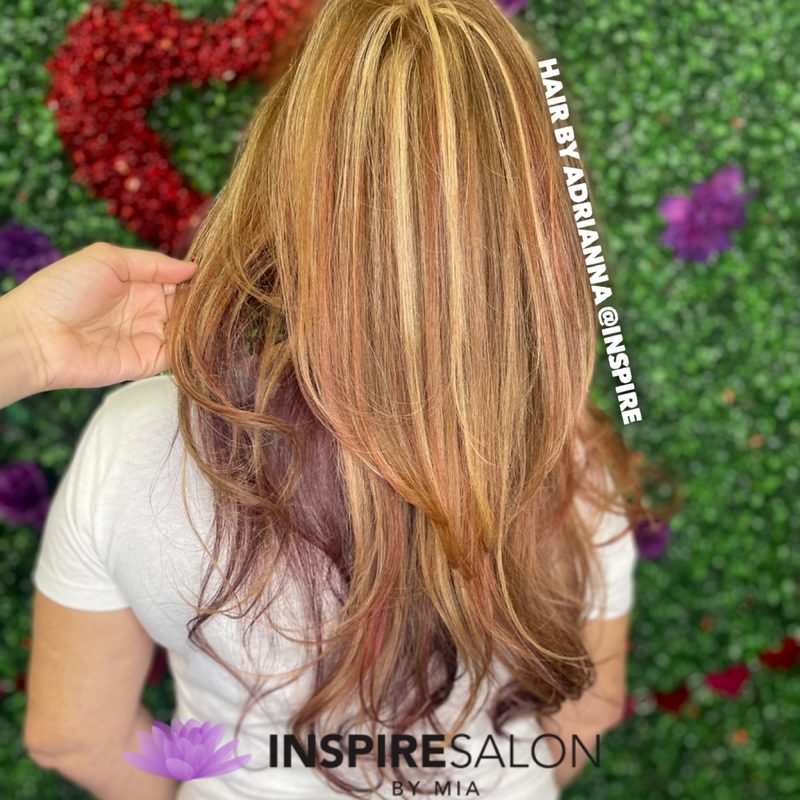 Color by Adrianna at Inspire Salon by Mia