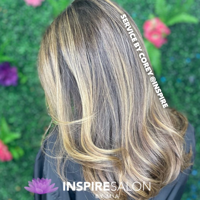 Service by Corey at Inspire Salon by Mia