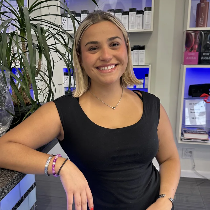 Julia, Front Desk and Rising Stylist at Inspire Salon by Mia